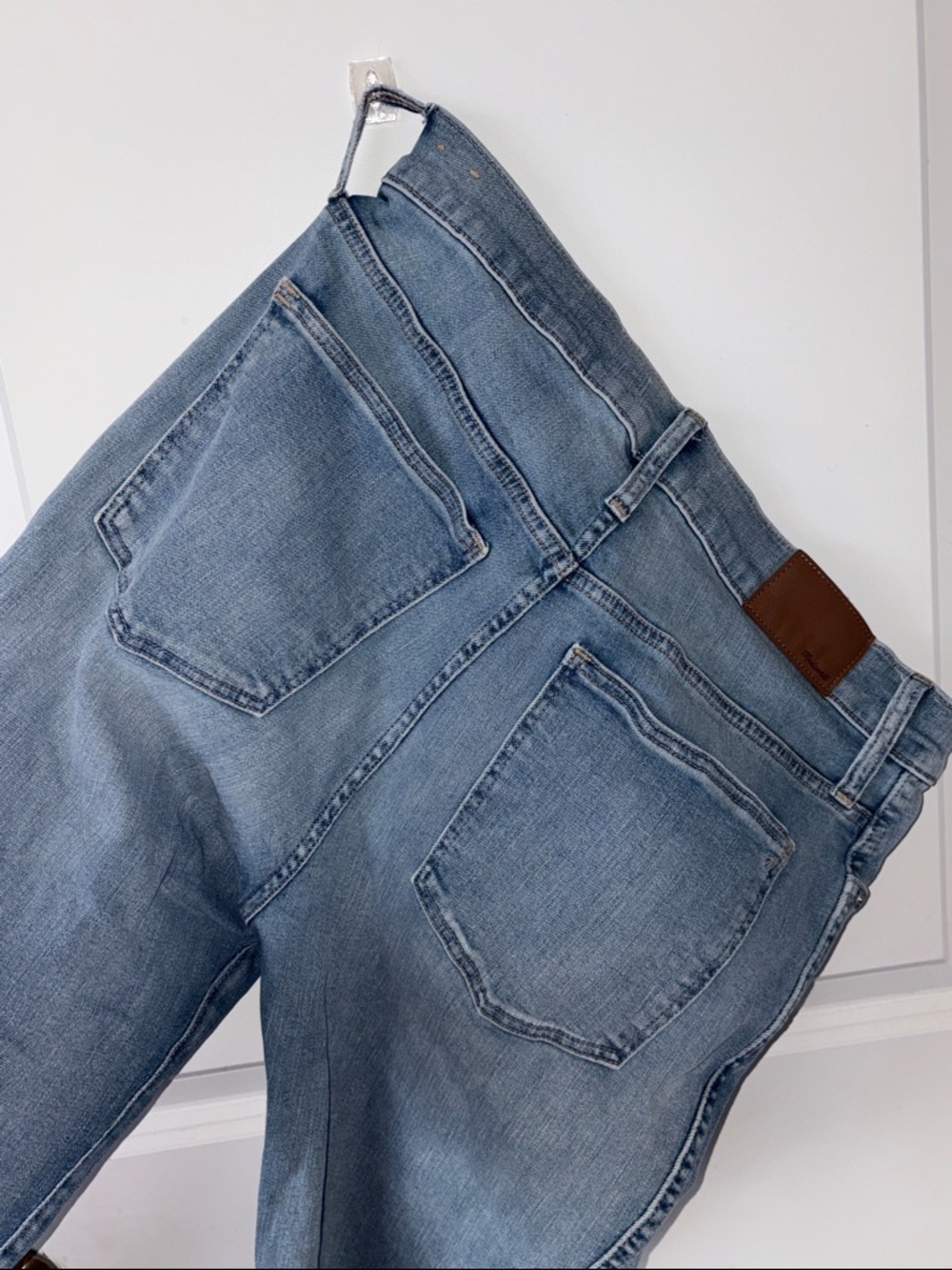 Madewell Light Blue Straight Jeans